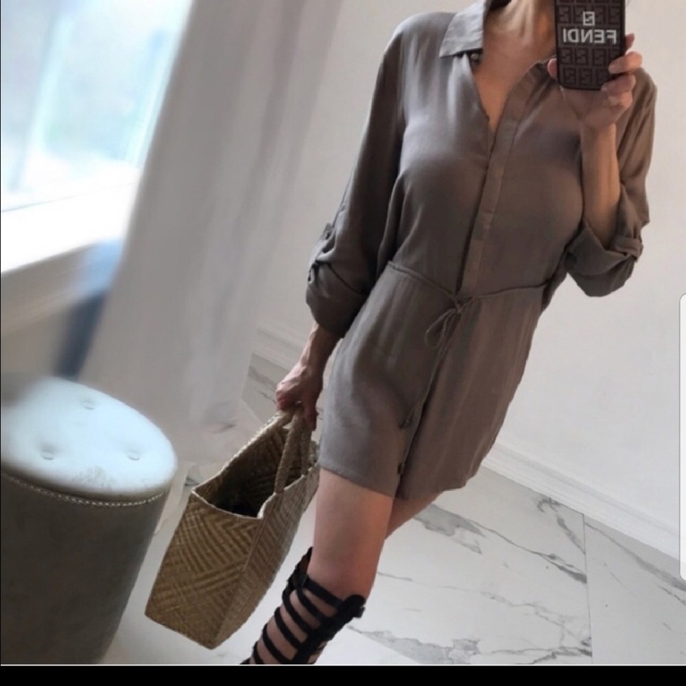 Safari chic drawstring romper from@ the_room